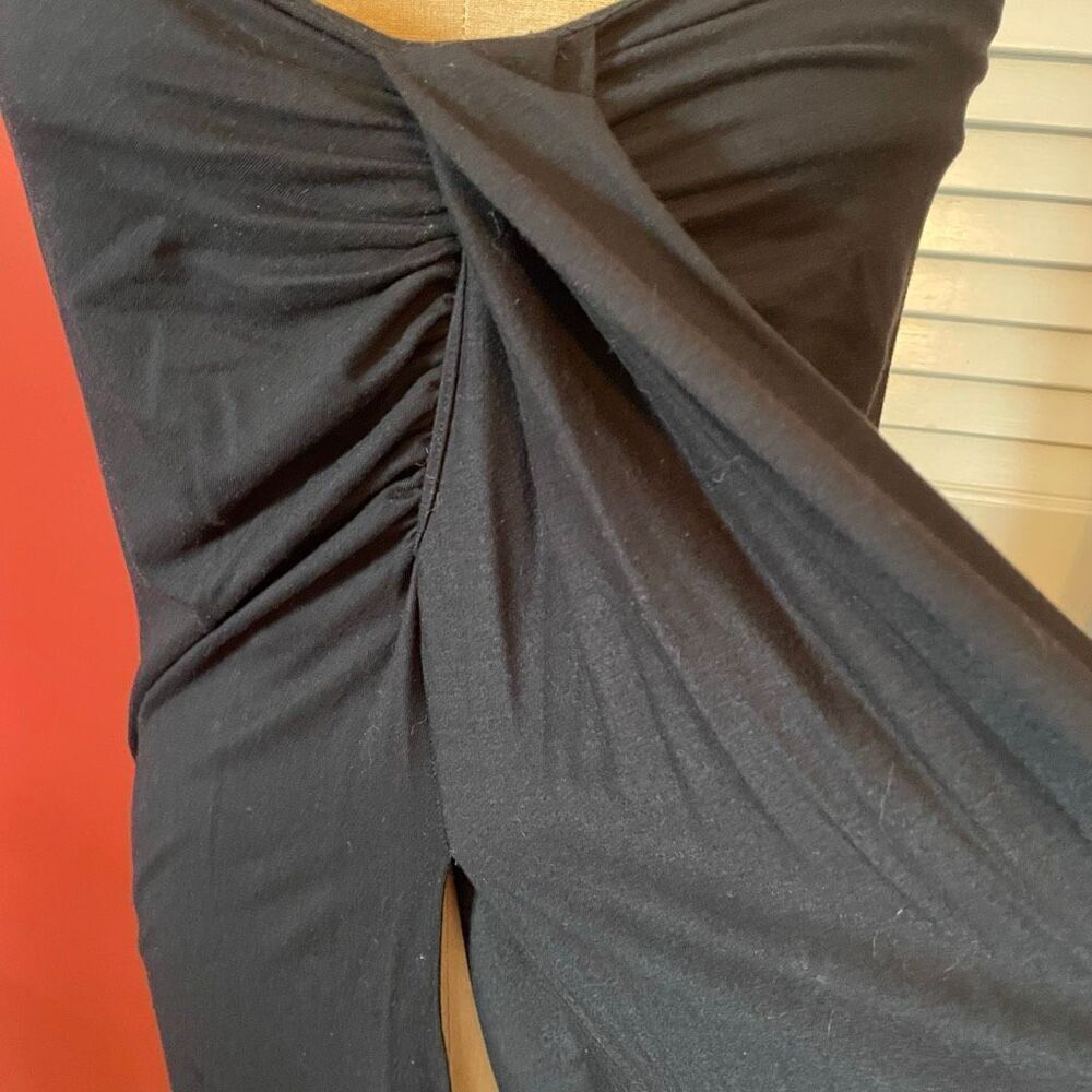 REFORMATION | black slit skirt/dress M/L - Picture 7 of 10